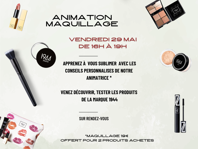 Animation maquillage